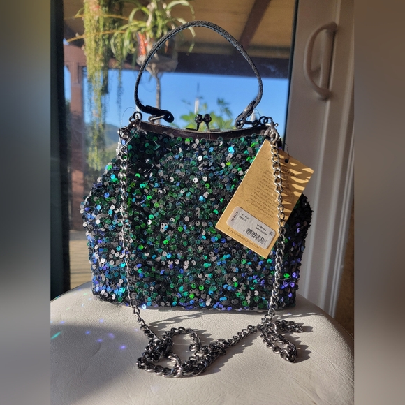 Patricia Nash Laureana Payettes Sequins Velvet ππ - Picture 6 of 9